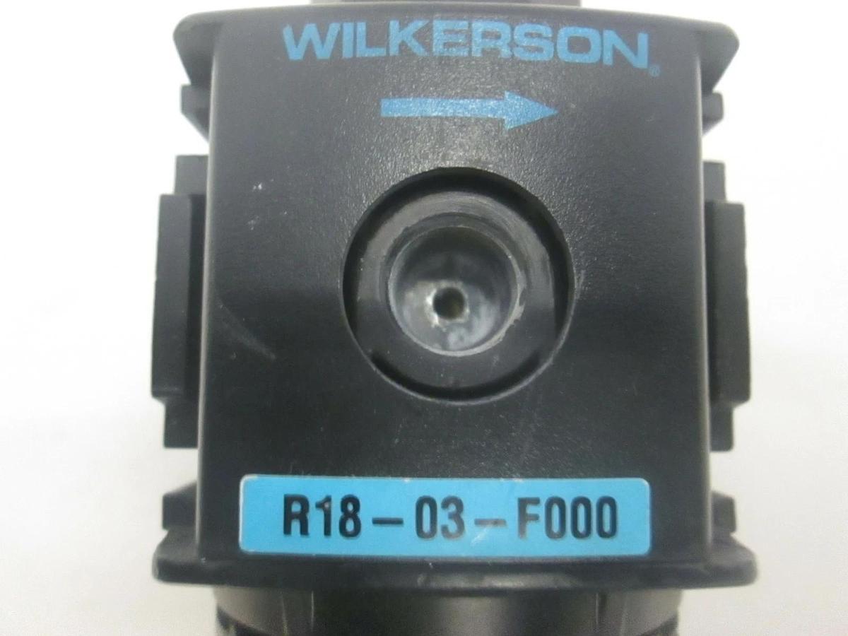 Used Wilkerson, Air Pressure Regulator, R18-03-F000, Used