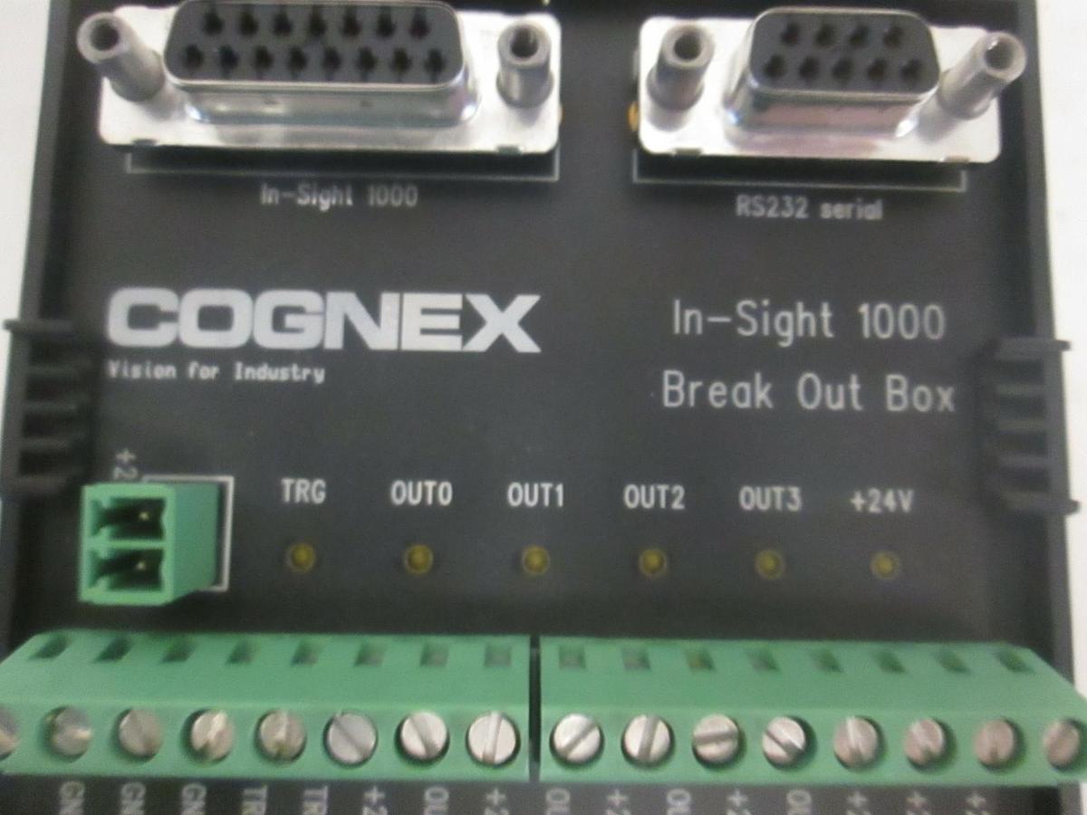 Used COGNEX, In-Sight 1000 Break Out Box , Used