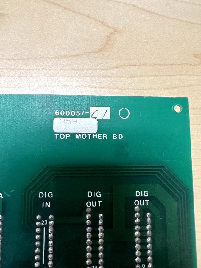 Used SVG VTR, 600057-01 TOP MOTHERBOARD ASSY FOR VTR7000 VERTICAL FURNACE, Used
