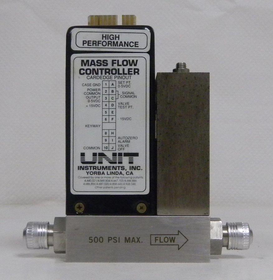 Used Unit UFC-1200A Mass Flow Controller, Gas- H2, Range- 10 SLM, Used
