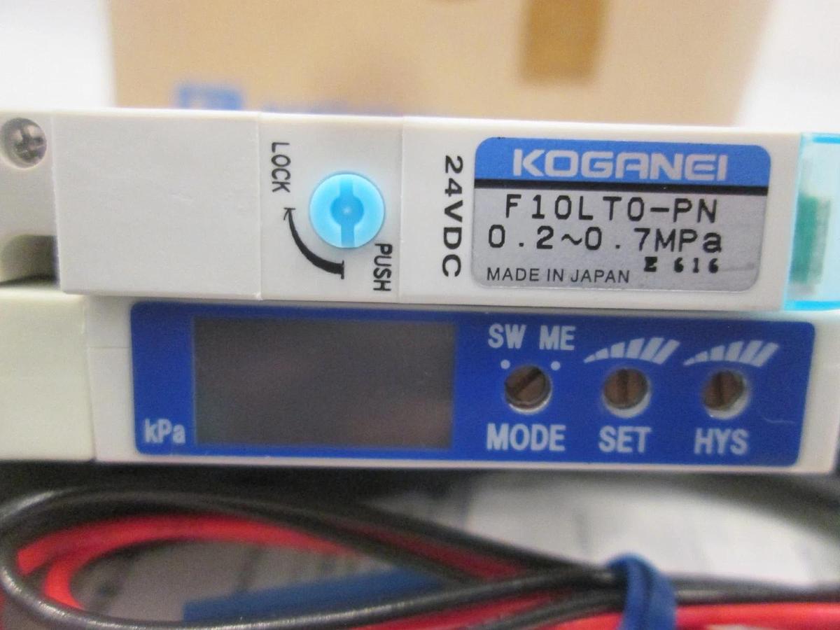 Koganei, F10LT0-PN, Solenoid Valve, .2-.7MPa, New