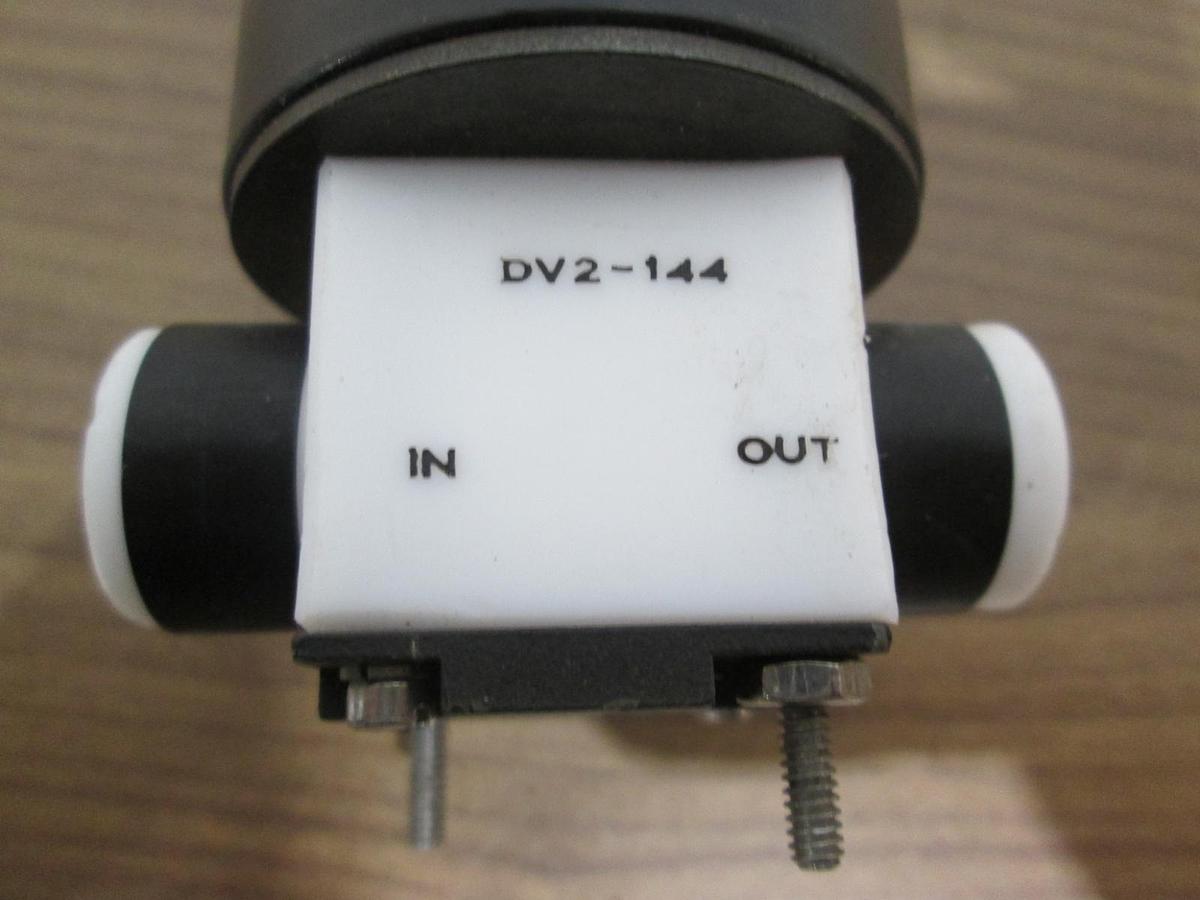 Used Furon, DV2-144NCD2, Delta Solenoid Valve, 1/4 Orifice, 24 VDC, .275A, Used