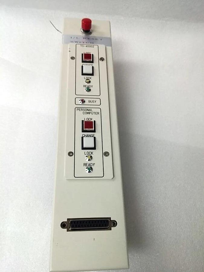 Used TEL Tokyo Electron Personal Computer Interface Panel for TS-4000Z Control Unit