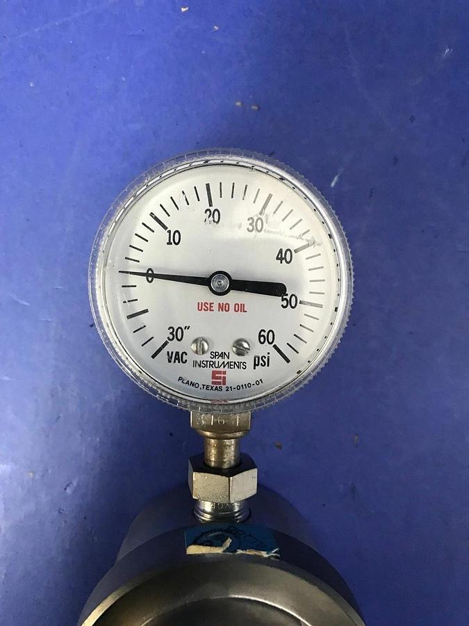 Used Tescom 64-3062-A425-002 Regulator w/ Gauge, Used