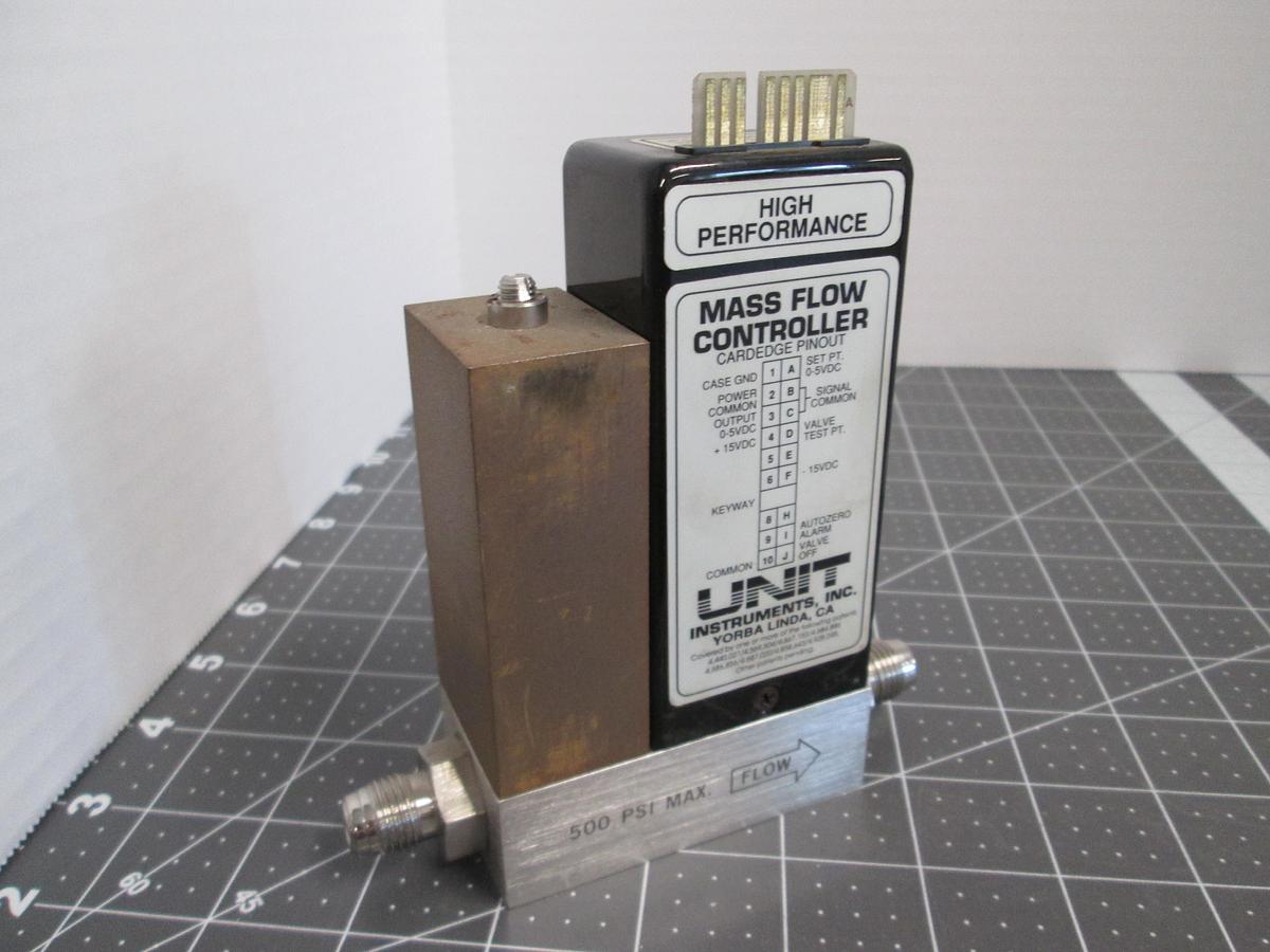 Used Unit Instruments UFC-1500A Mass Flow Controller 10SLM H2 Hydrogen