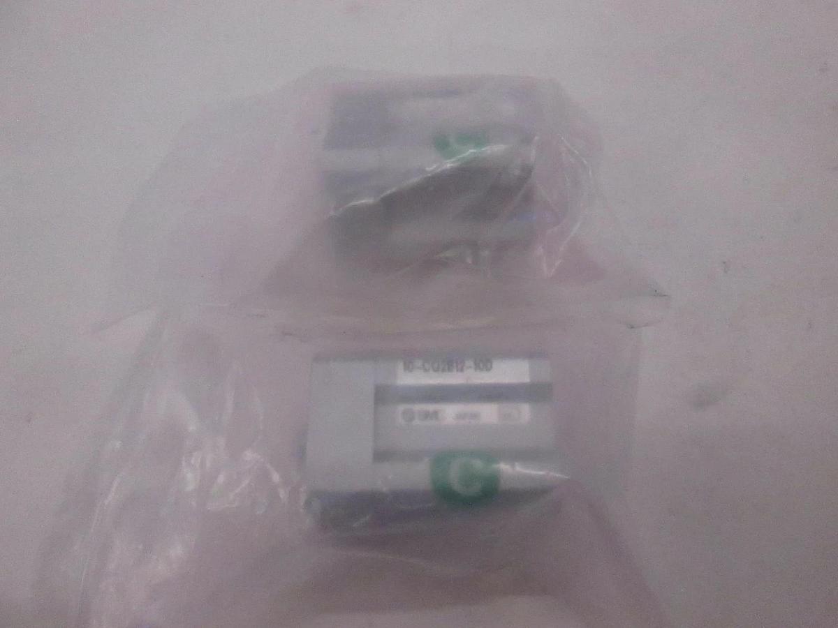 SMC, 10-CQ2B12-10D, Pneumatic Air Cylinder, New