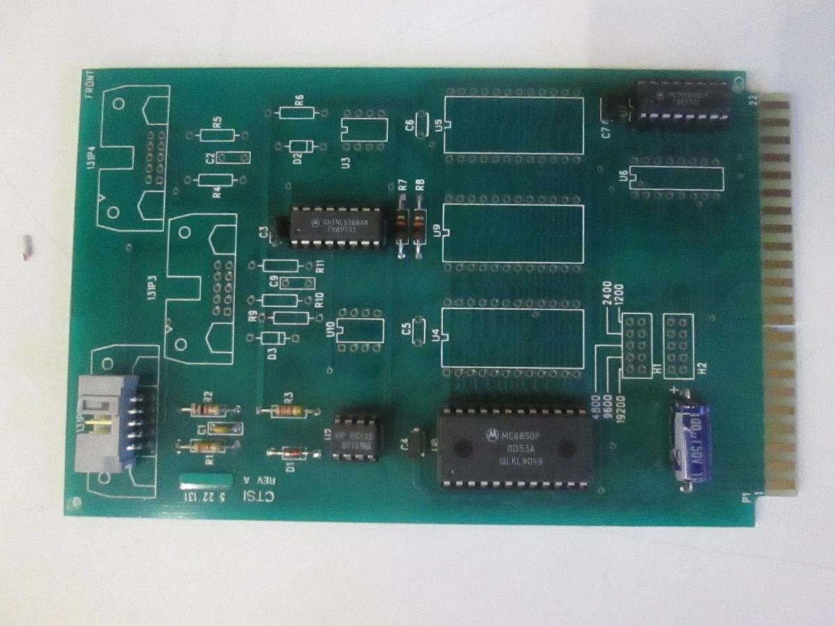 Used Tempress 5 22 131, Communication Board DTC, PCB Assy, Used