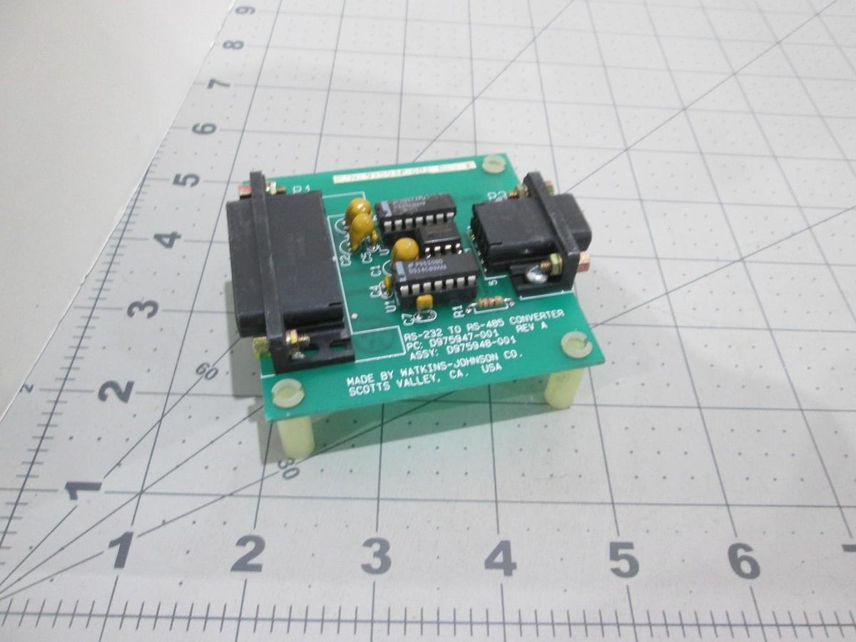 Used Watkins Johnson, D975947-001, Converter PCB Assy, Used