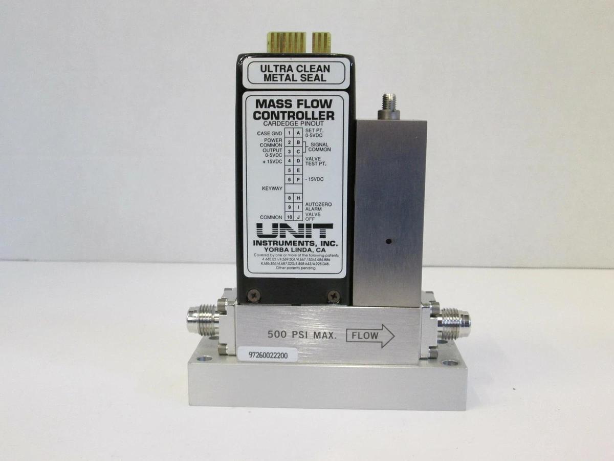 Used Unit UFC-1260A Mass Flow Controller MFC, O2, 1 SLM, 1/4" Male