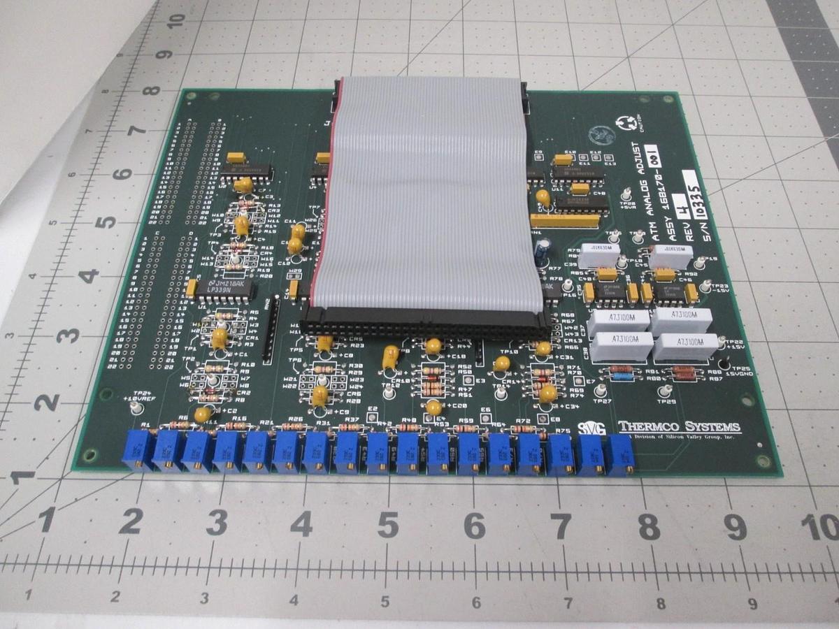 Used SPT Micro, 168170-001, Analog Adjust ATM PCB Assy, New