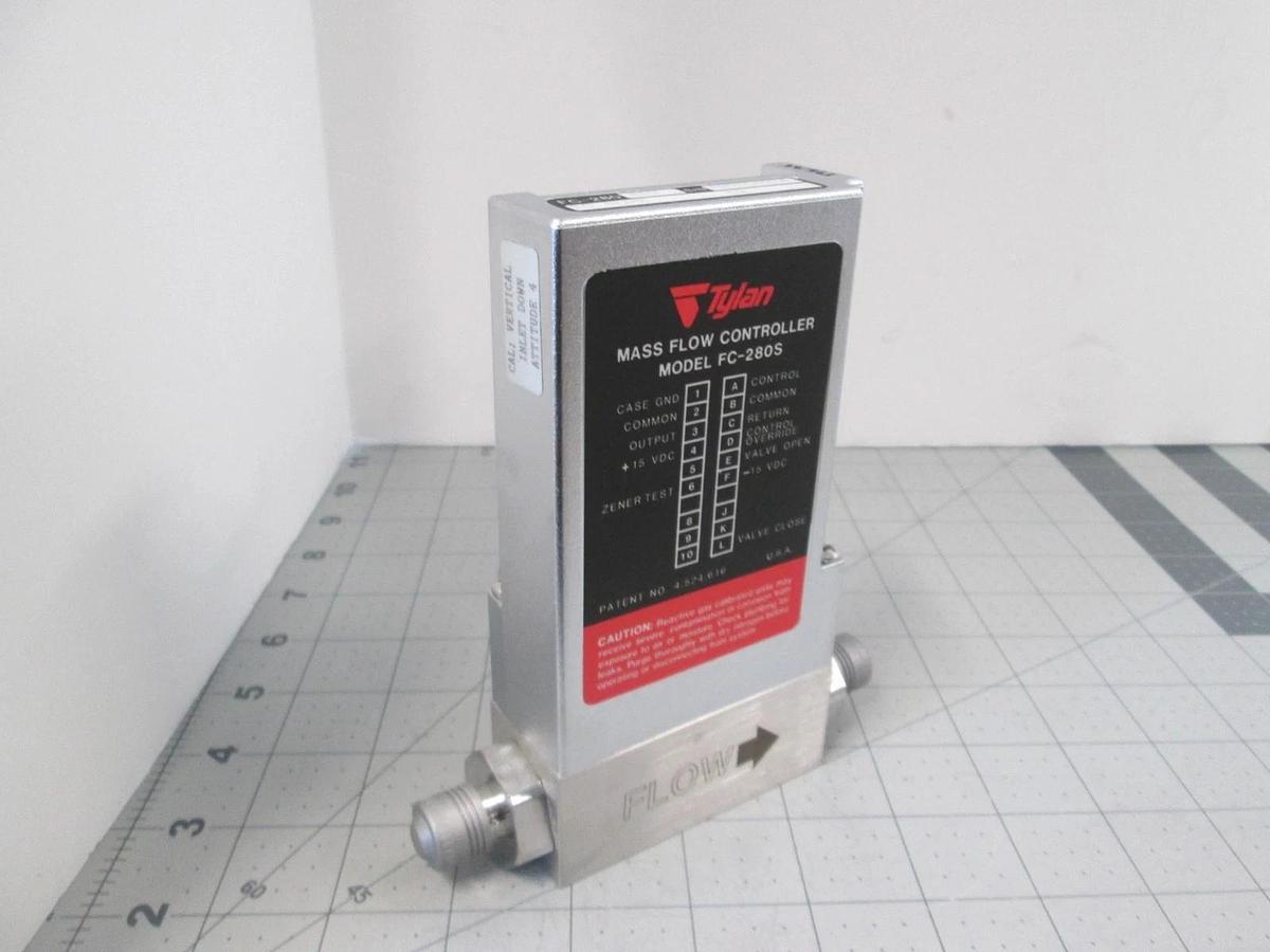 Tylan, FC-280SAV, O2, 10 SLPM, Mass Flow Controller, New