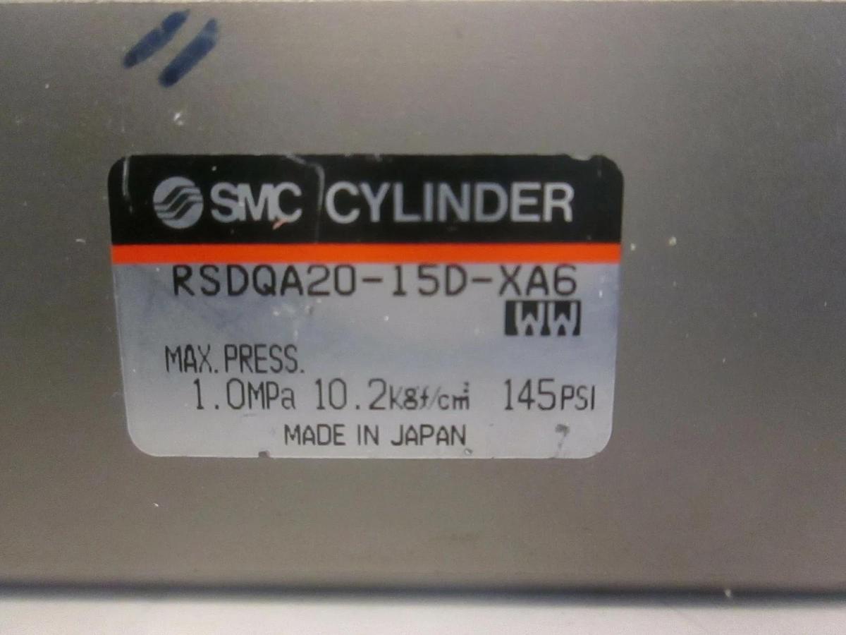 Used SMC, Air Cylinder, RSDQA20-15D-XA6, Used