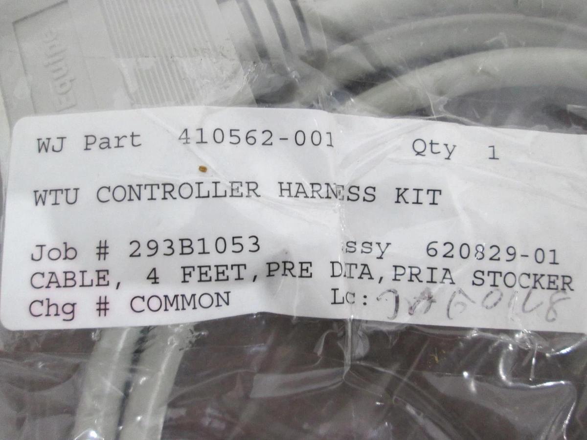 Used WTU 4FT, Pre DTA, Pria Stocker, Controller Harness Kit, 410562-001, Used