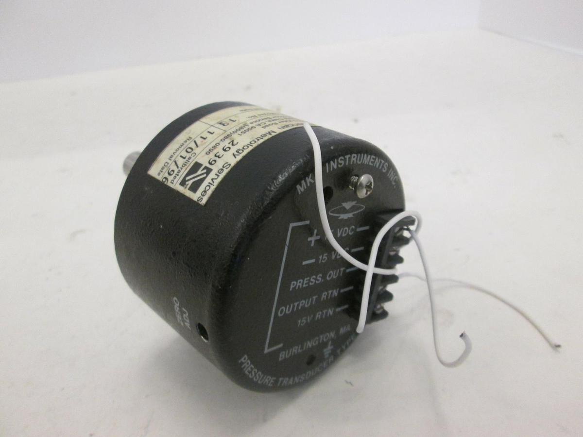 Used MKS, Baratron 2 Torr Pressure Transducer, 222BHS-A-A-2, Used
