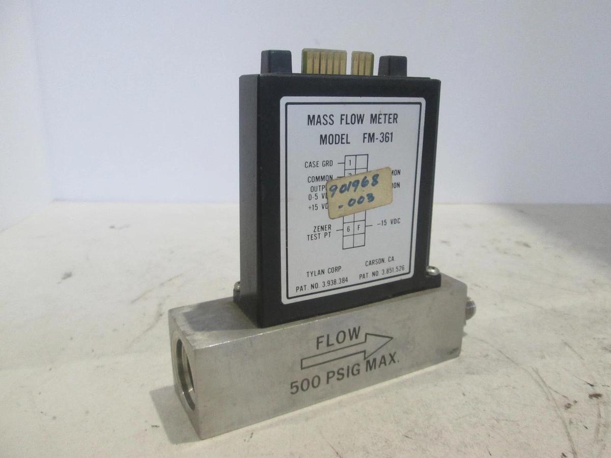 Used Tylan, FC-361, Mass Flow Controller, 20 SLPM, N2, 1/2" and 1/4", Used