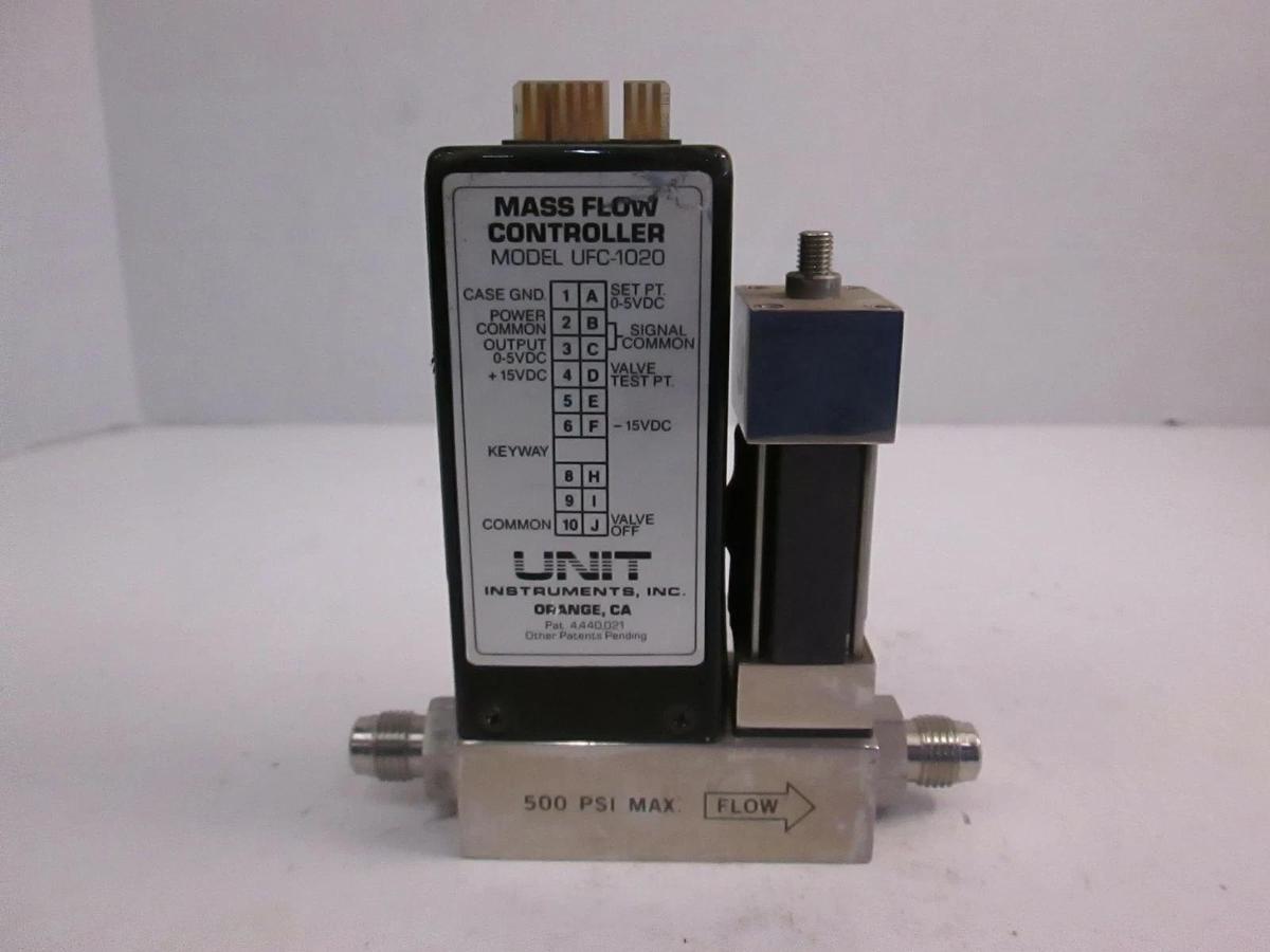 Used Unit UFC-1020 Mass Flow Controller MFC, SiH4, 100 SCCM