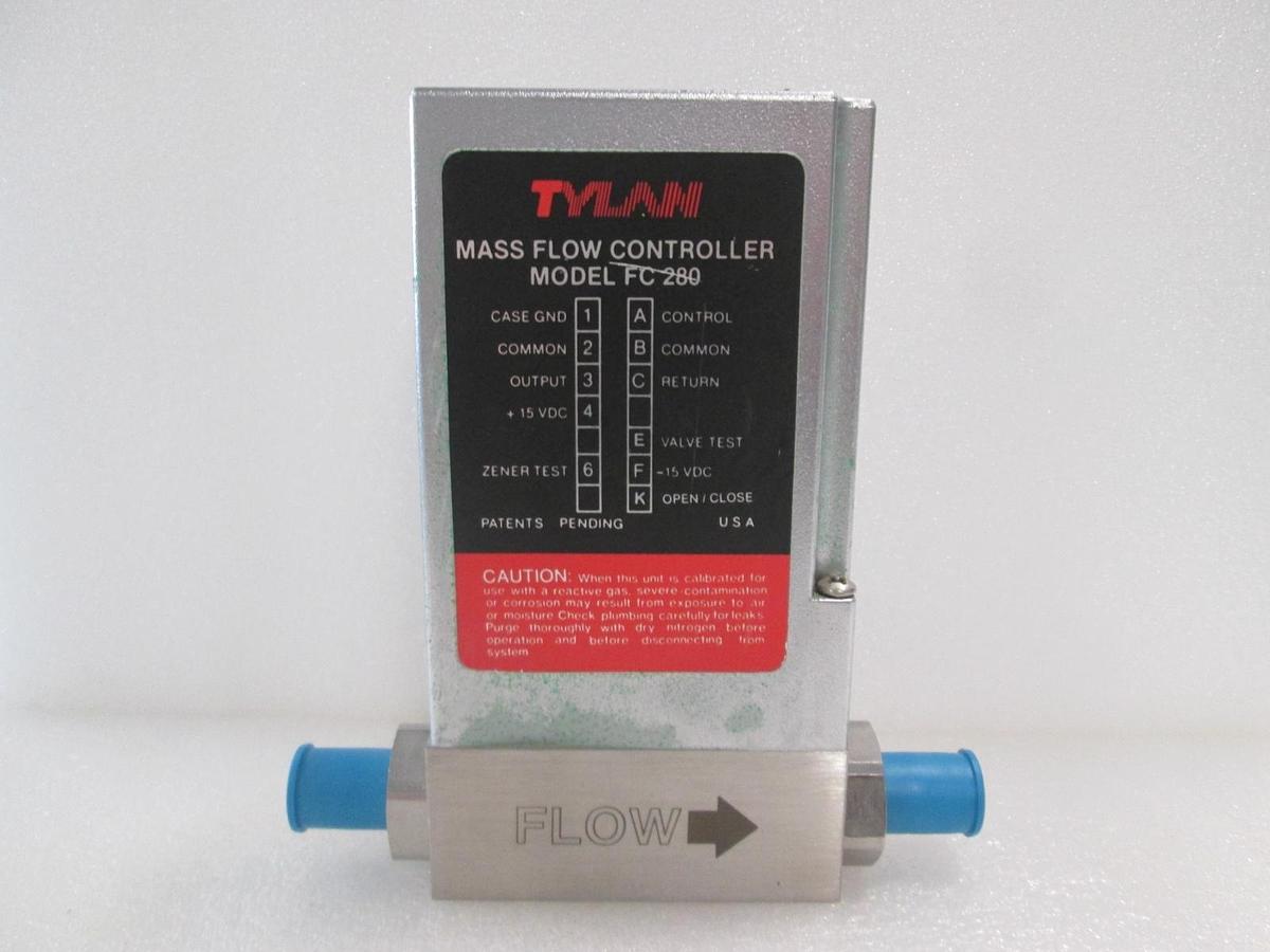 Used Tylan, FC-280 sakz, Range 100 sccm, Gas N2, forming gas Used