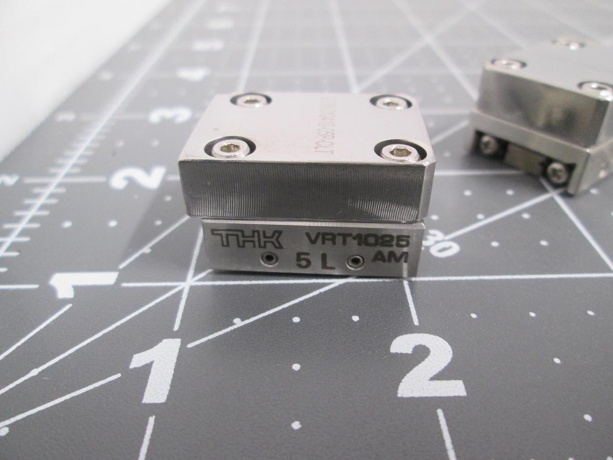 Used THK VRT1025AM Miniature Cross Roller Table Lot of 2