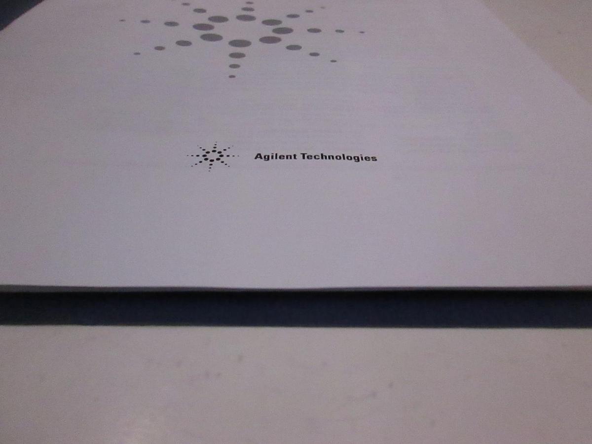 Used Agilent 11980A Fiber Optic Interferometer Operation and Service Manual, Used