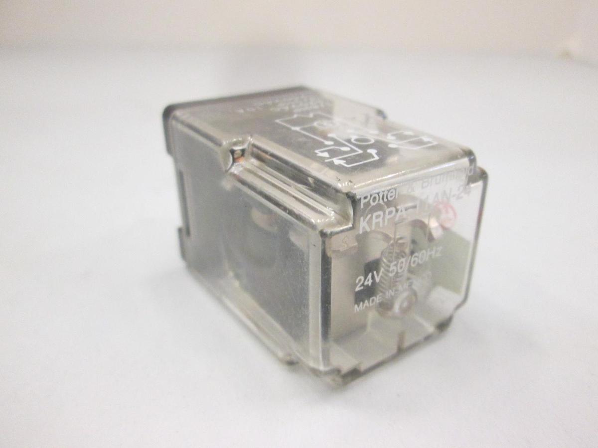 Used Potter & Brumfield, KRPA-11AN-24, 24V Relay, Used