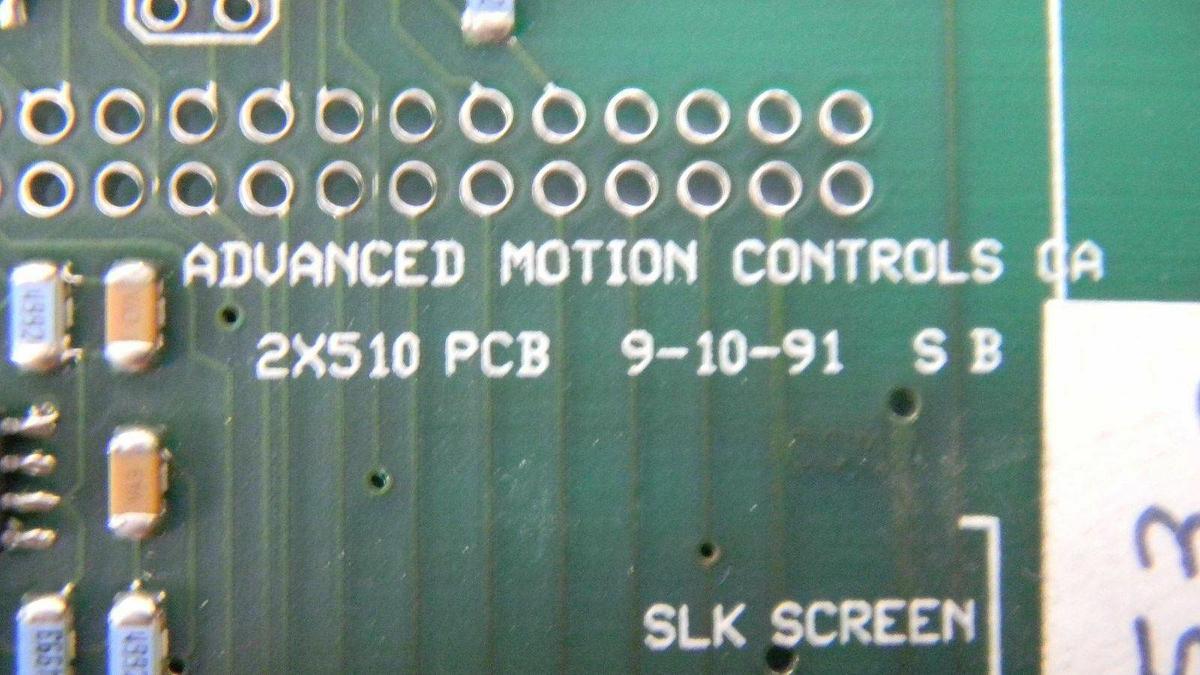 Used Advanced Motion Controls MC2X5A5-12V, PCB Assembly, Working When Removed