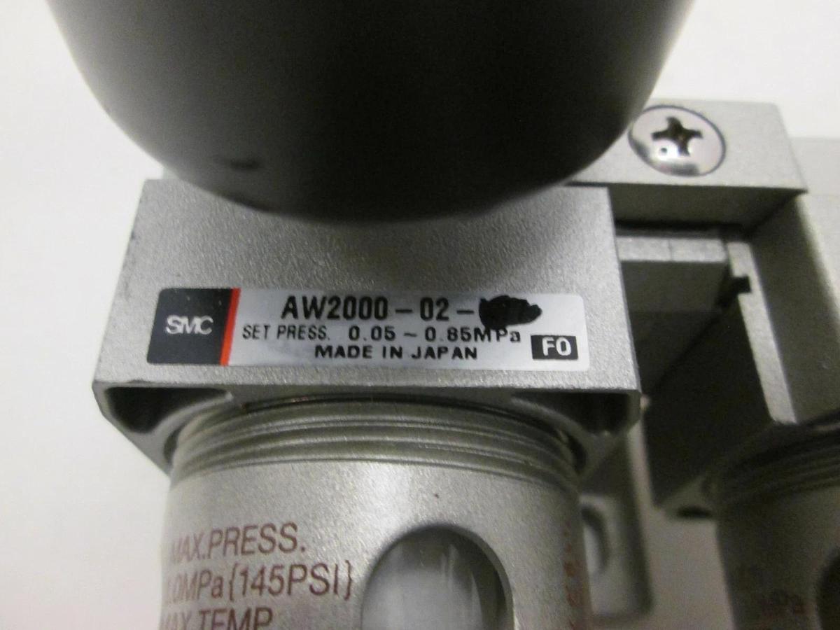 Used SMC, AW2000-02, AFM2000-02, Filter Regulator Assy, Used