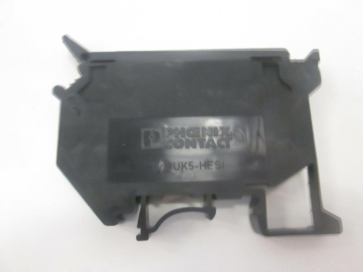 Used Phoenix Contact, Fuse Holder Block, UK5-HESI, Used, Lot of 36