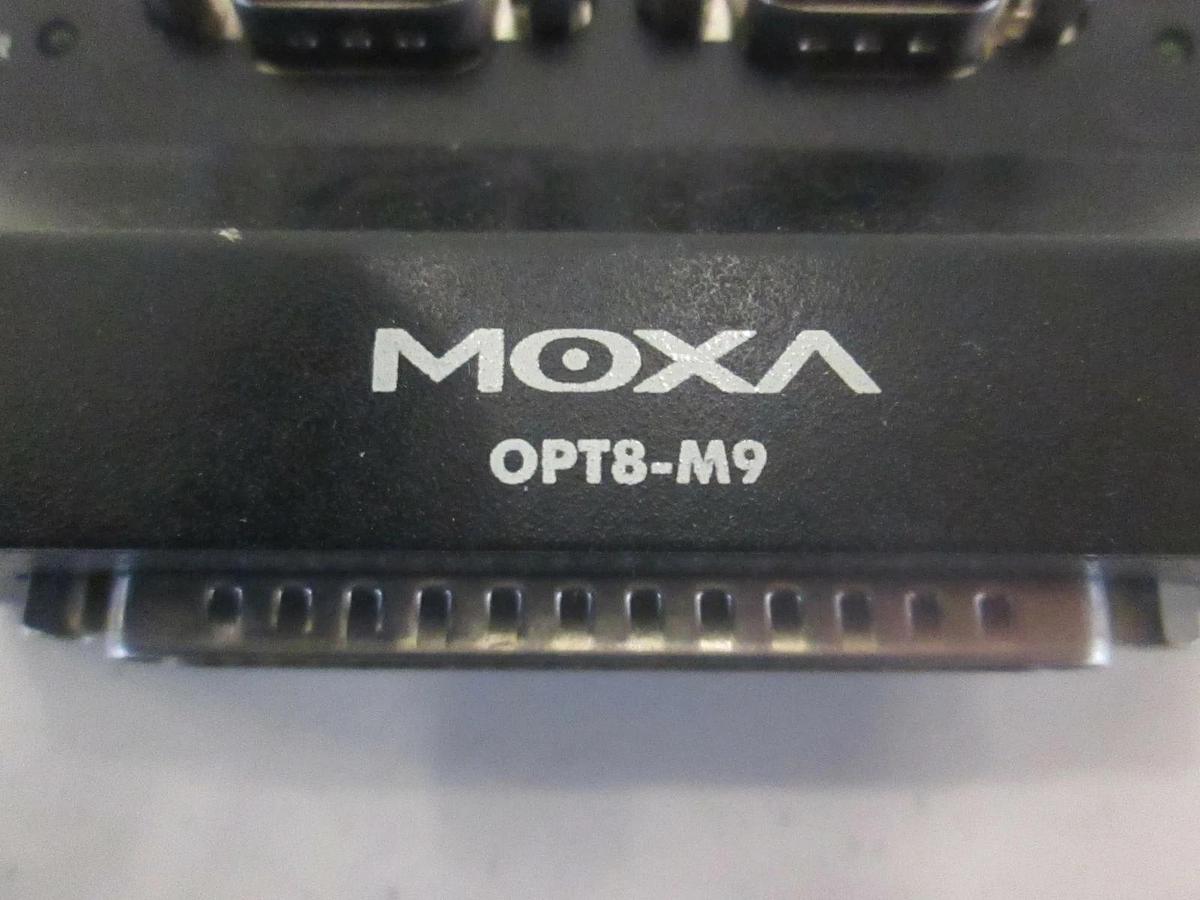 Used MOXA, OPT8-M9 Connection Box, Used