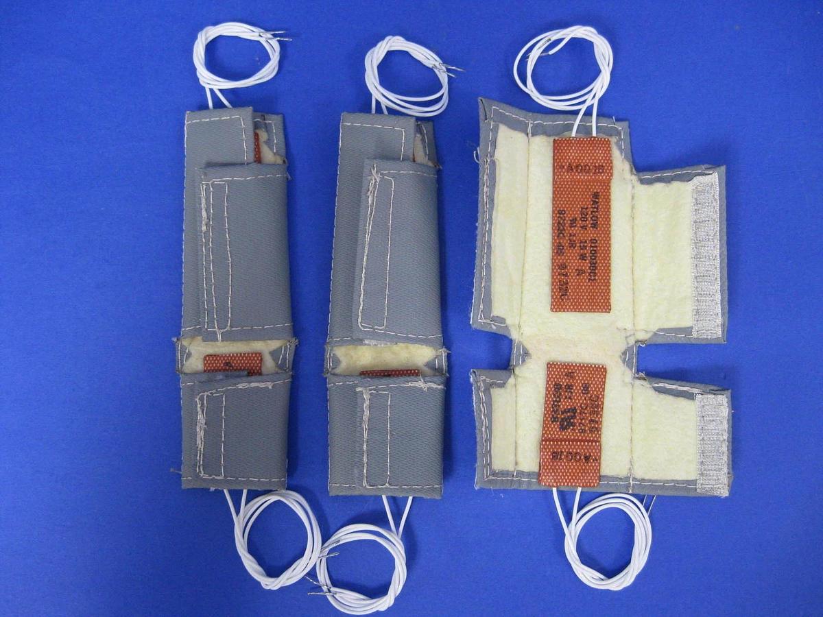 Insulator Heater Jacket for 1" Pipe, 6.5"L w/ Watlow 010030C1 Heater -Lot of 3