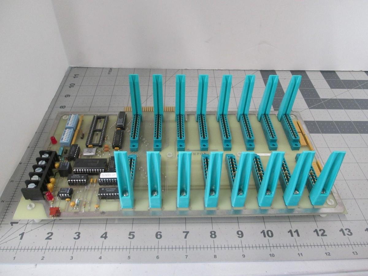 Watkins Johnson, 967285-001, Teltec, Input/Output Motherboard, 16 Slot, New