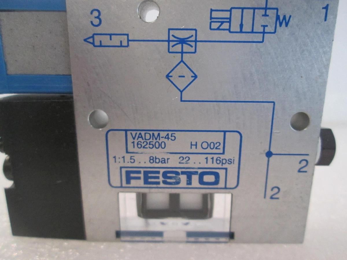 Used Festo, VADM-45, Vacuum Generator, Used