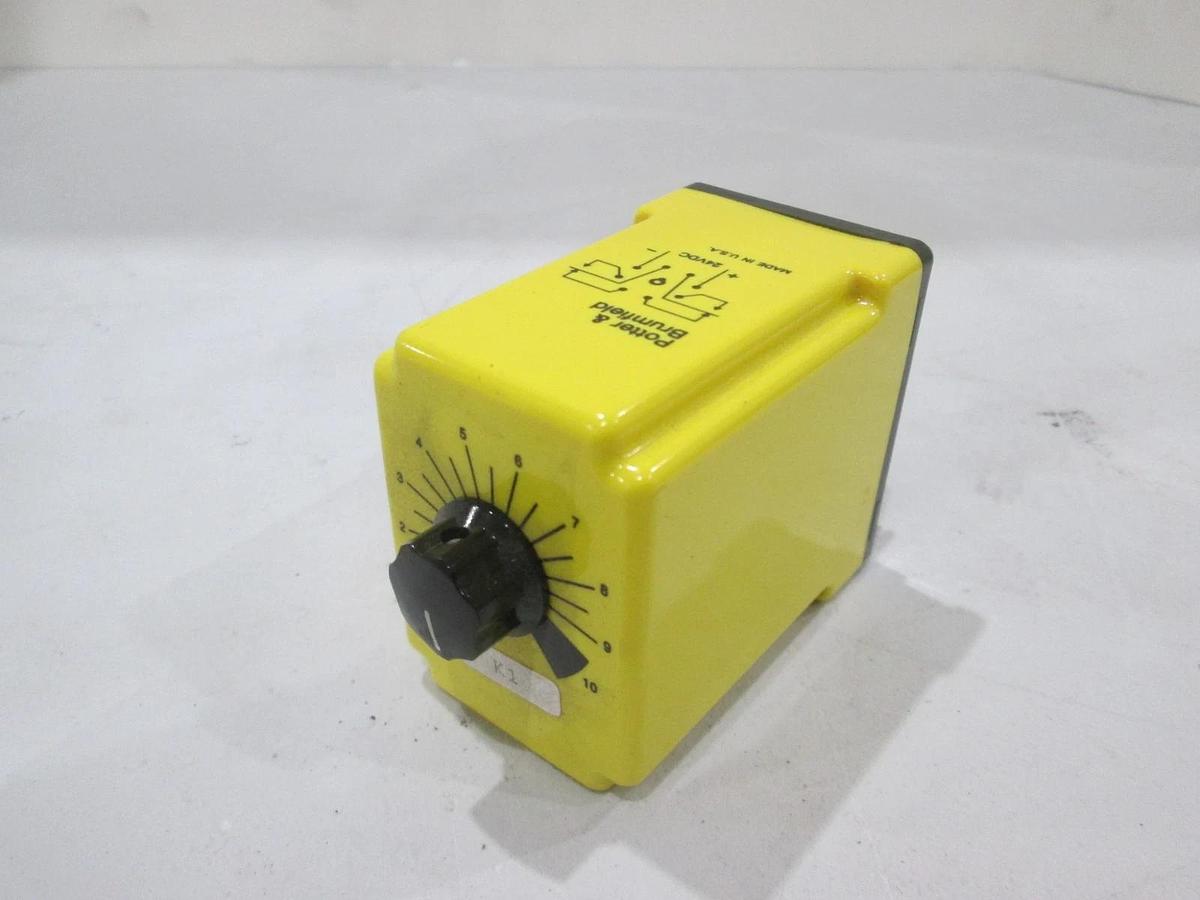Used Potter & Brumfield, CGD-38-39010M, Time Delay Relay, 1-10Min, 240VAC, Used