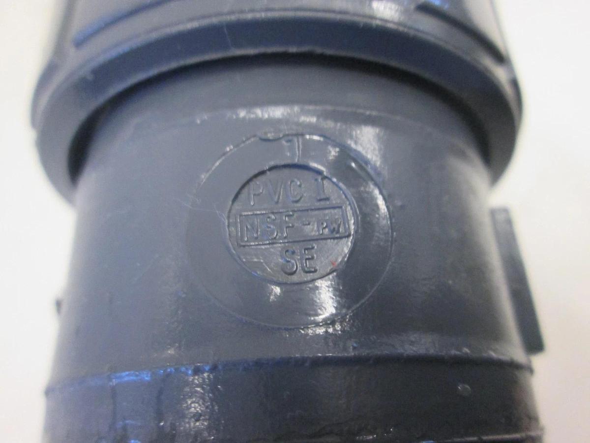 Used Chemtrol, NSF-PW, SE, PVC 1, 2 Way Ball Valve, Used