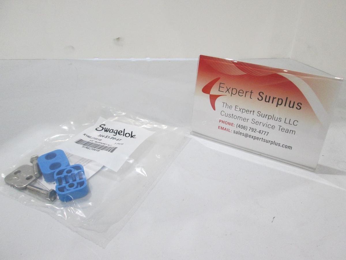 Used Swagelok, 304-S1-PP-6T, 3/8" Support Kit, New