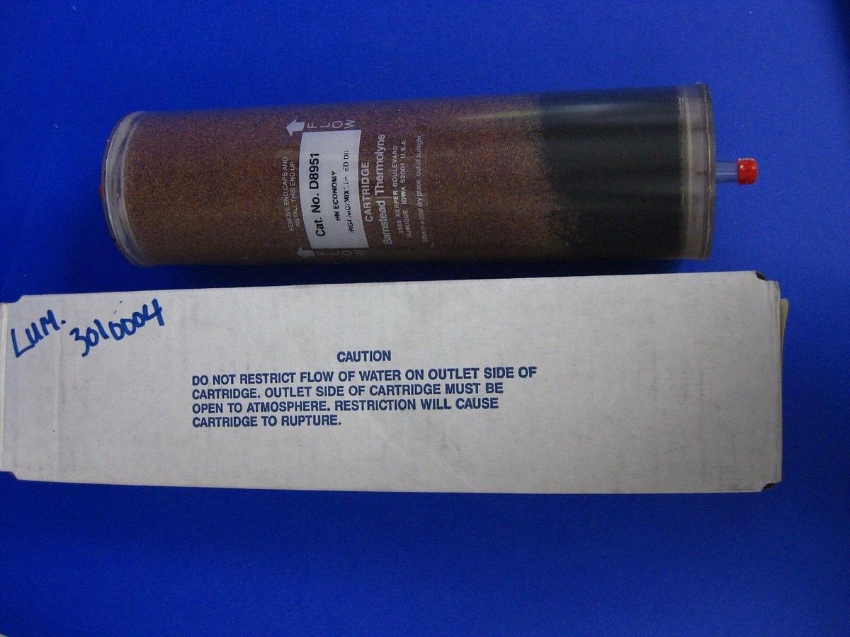 Used Barstead Thermolyne D8951  Hose Nipple Economy Cartridge, NIB