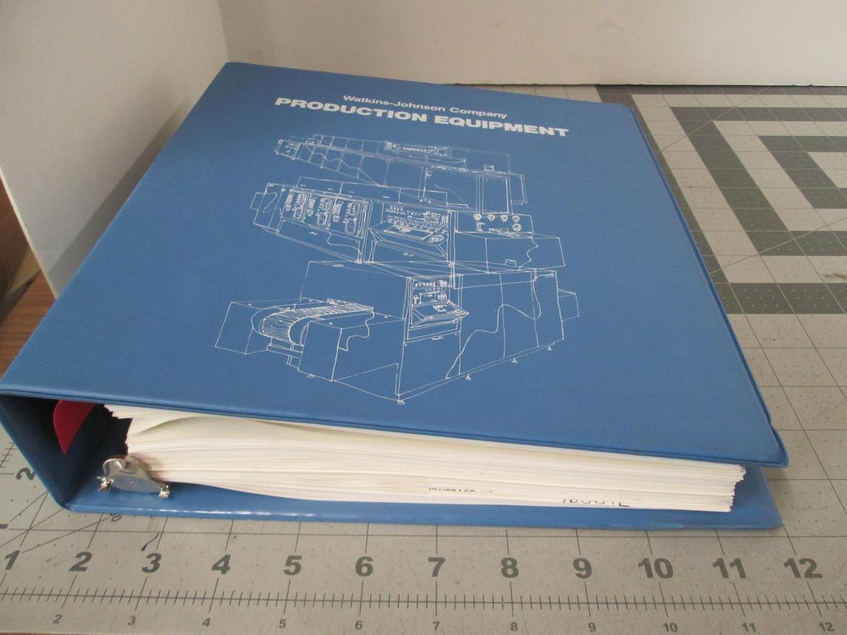 Used Watkins Johnson, 14QR-121,, Installation, Operation and Maintenance Manual, Used