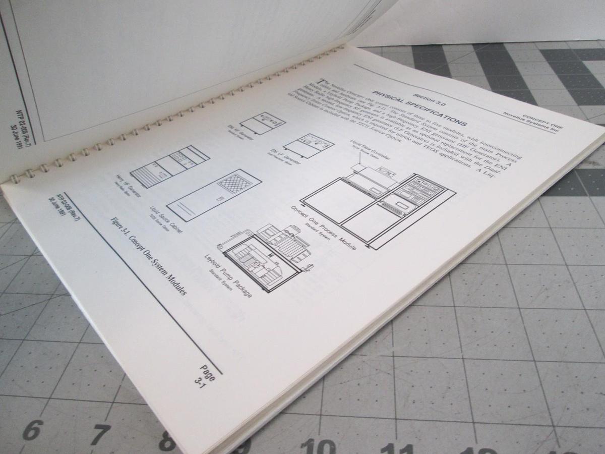 Used Novellus, Facility Planning and Installation Manual, NTP 02-008, Used