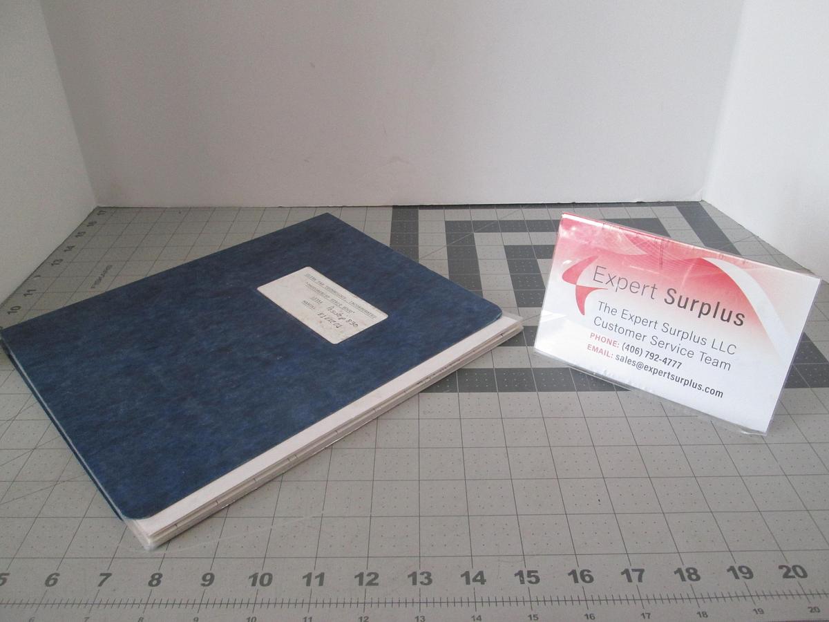 Used Ultra Fab Tech, Photoresist Strip Hood Manual, 13354, Used,