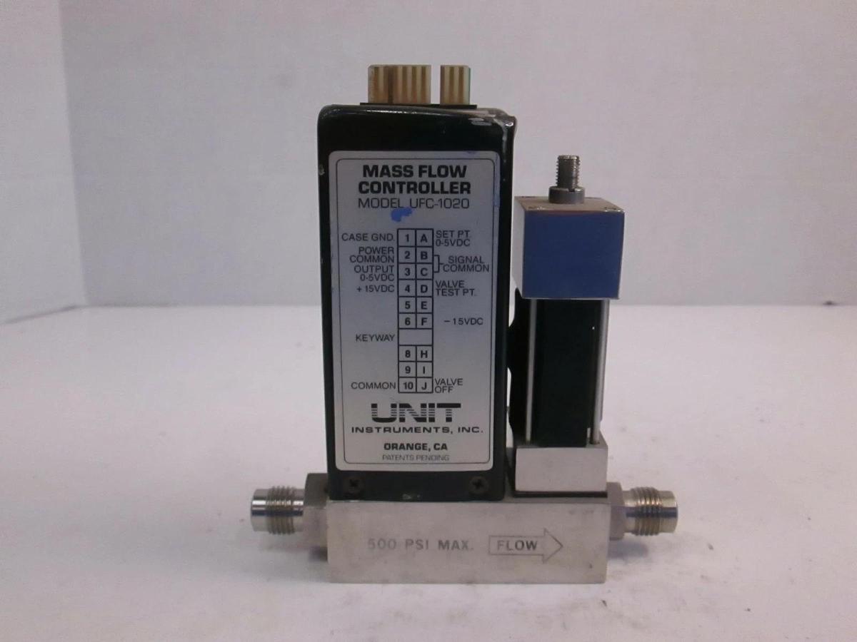Used Unit UFC-1020A Mass Flow Controller MFC, HCL, 500 SCCM