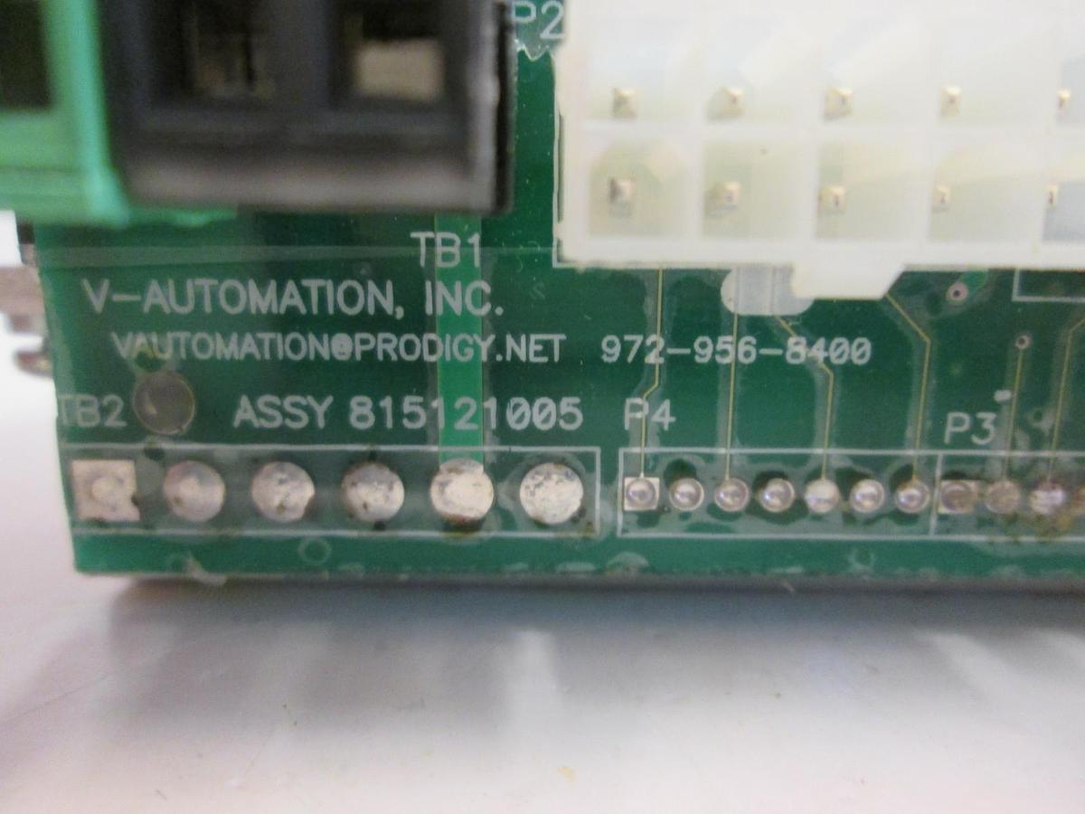 Used V-Automation, 81510019B, Motion Controller Amplifier, 12 Cassette Carousel
