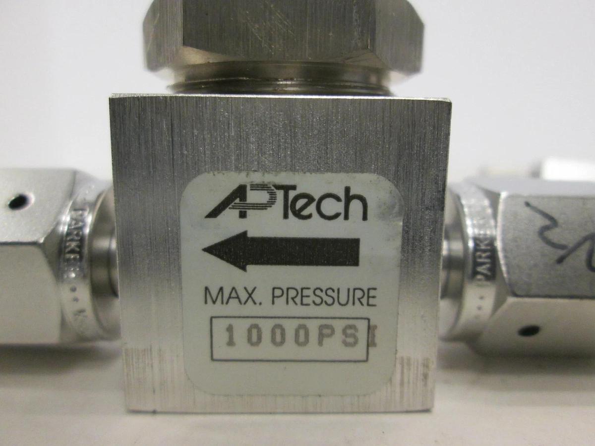 Used Aptech, Diaphragm Valve, 106927-02, Used, Lot of 3