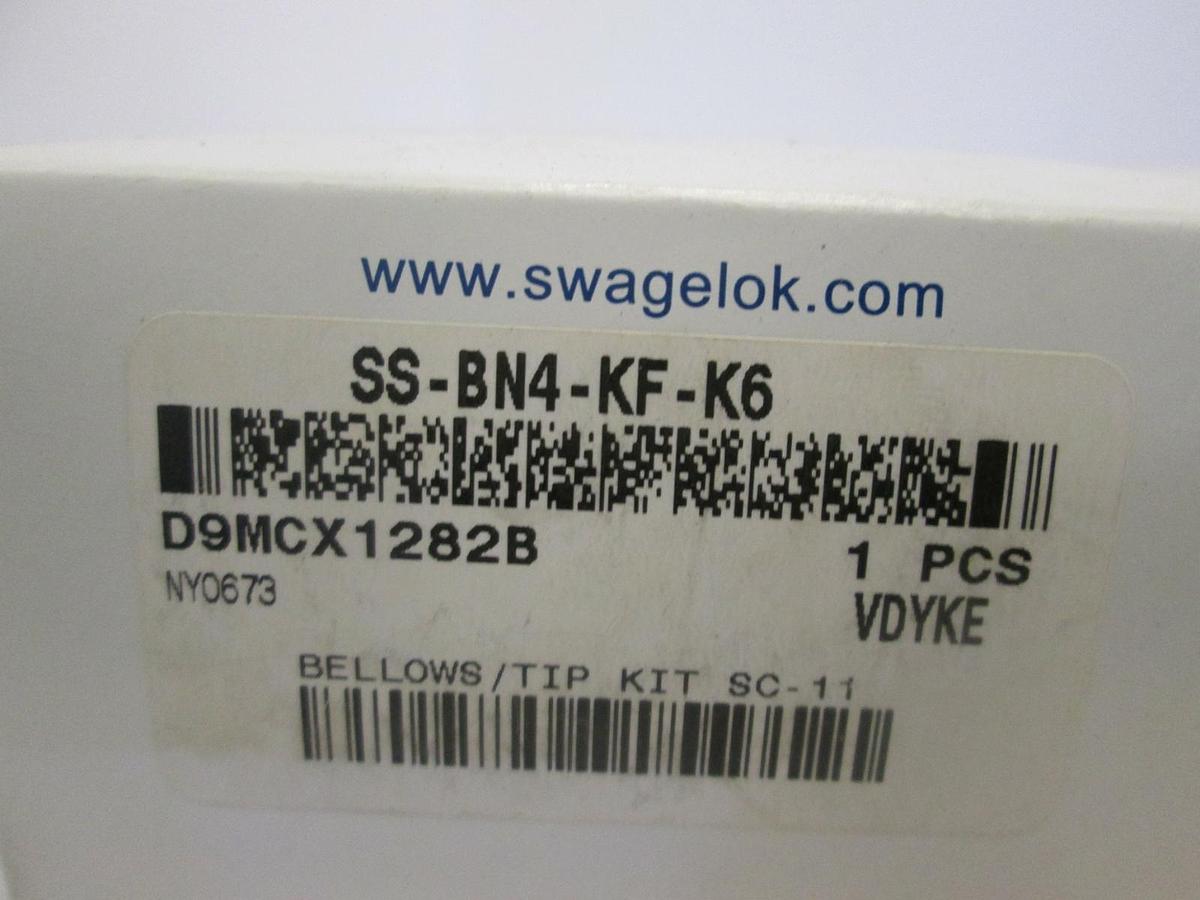 Swagelok, SS-BN4-KF-K6, Bellows/ Tip Kit SC-11, New, Lot of 2