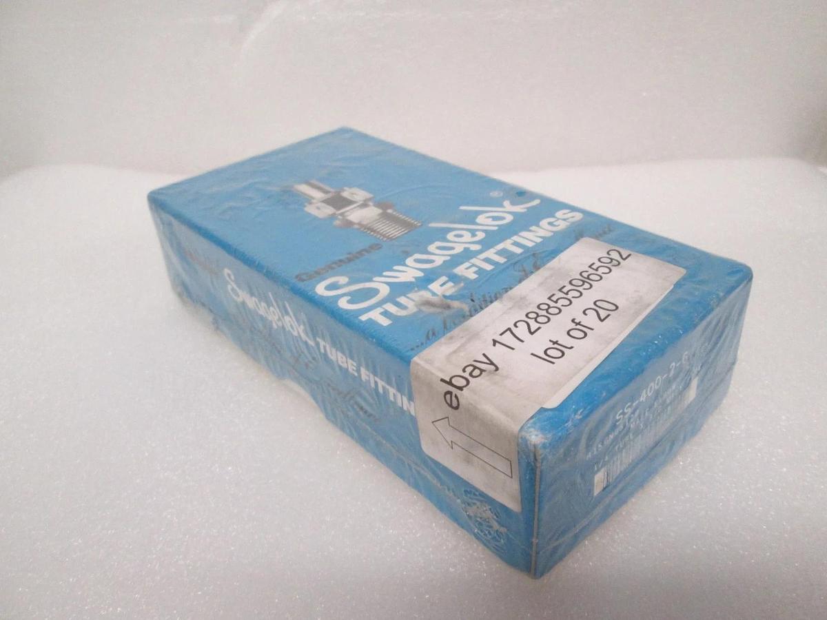 Swagelok, SS-400-2-6, SS Elbow Union Fitting, New, Lot of 20