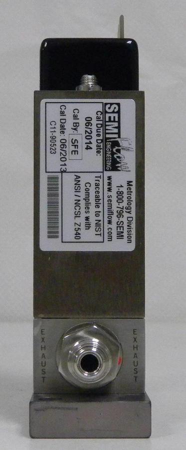 Used Unit UFC-1200A Mass Flow Controller, Gas- HCL, Range- 10 SLPM, Used
