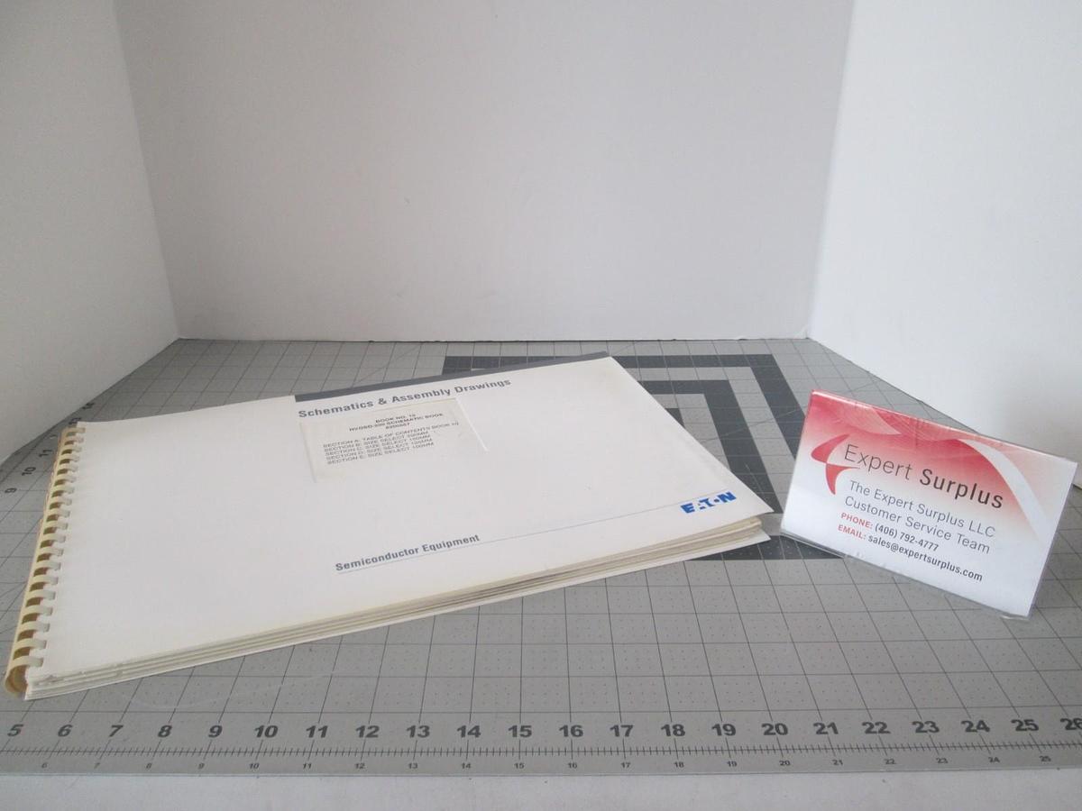 Used Eaton, NVGSD-200, Book 10, Schematics and Assembly Drawings, Used
