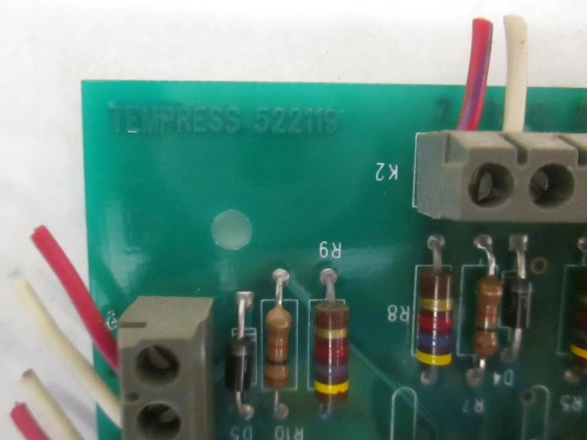Used Tempress SCR Interconnect PCB Board, 522119, Working When Removed, Used