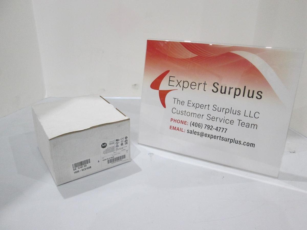 Used Allen-Bradley, 1606-XLS180B, Power Supply, 12V, 15A, 1-Phase, 180W, NIB