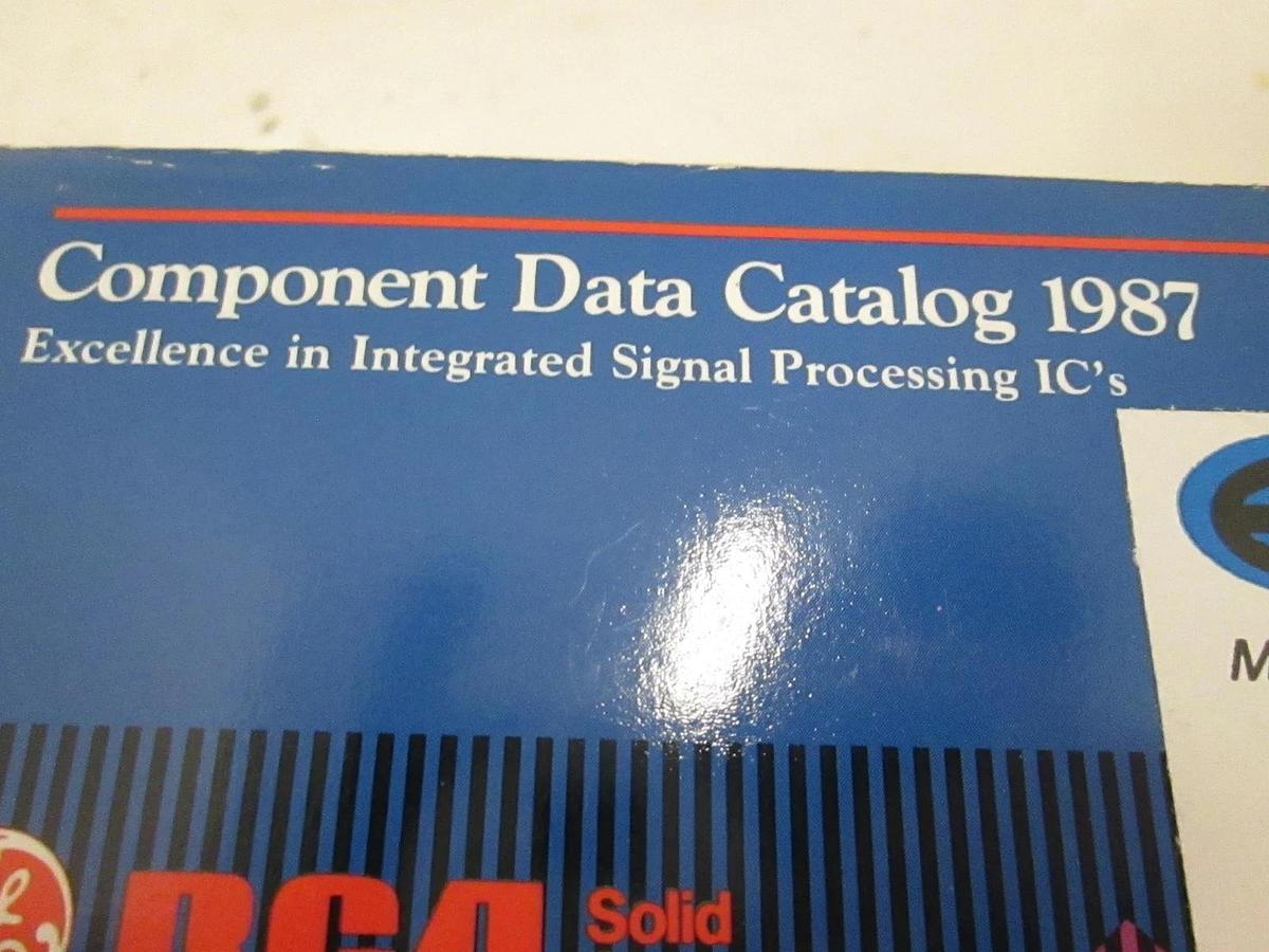 Used RCA Component Data Catalog 1987, Used