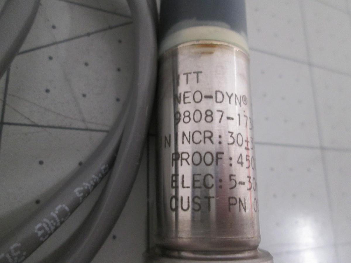 ITT NEO-Dyne, 173P5S129, Pressure Switch, Used