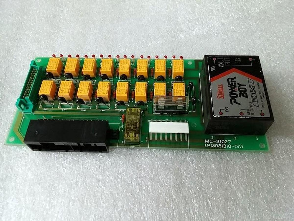 Used TEL Tokyo Electron DS1181-000957-11 MC-31027 PHOTO MOS Board for Valve & MFC Box